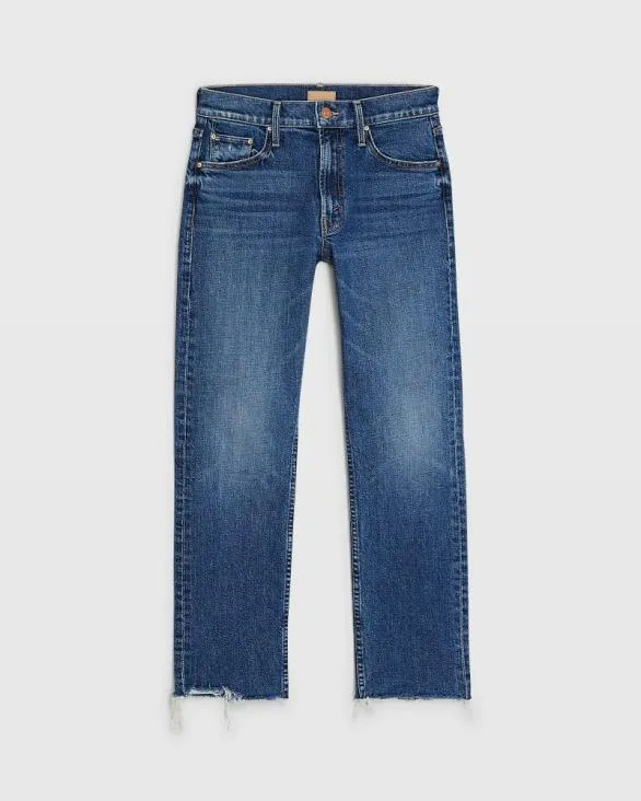 Club Monaco Pants MOTHER Mid Rise Rider Ankle Fray Jeans Denim 8211 Women