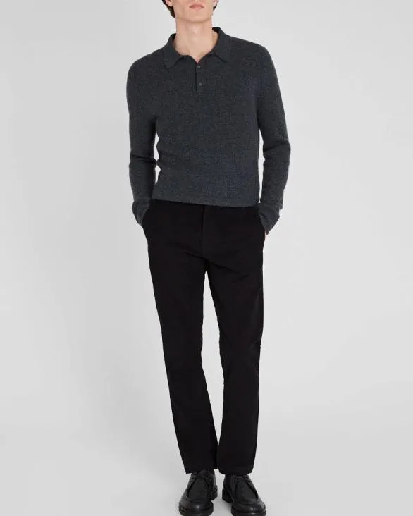 Club Monaco Pants Straight Fit Moleskin Pant Black 8211 Men
