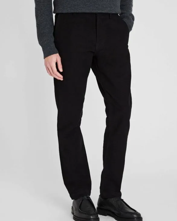 Club Monaco Pants Straight Fit Moleskin Pant Black 8211 Men