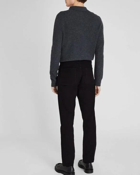 Club Monaco Pants Straight Fit Moleskin Pant Black 8211 Men