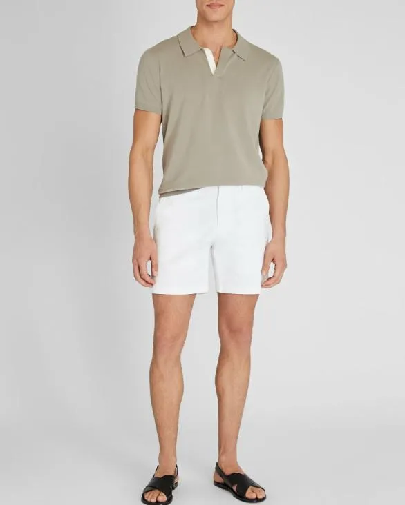 Club Monaco Shorts Baxter Texture 7034 Short White 8211 Men