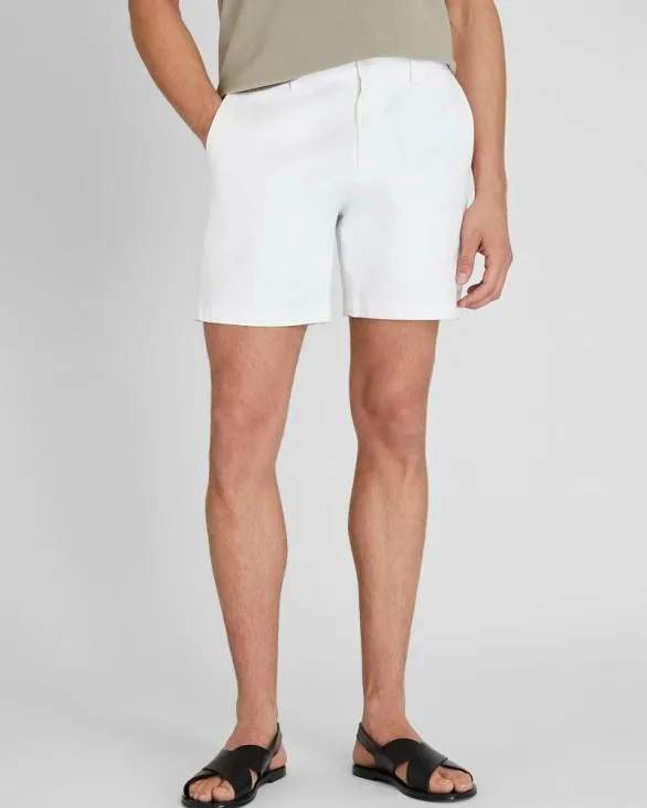 Club Monaco Shorts Baxter Texture 7034 Short White 8211 Men