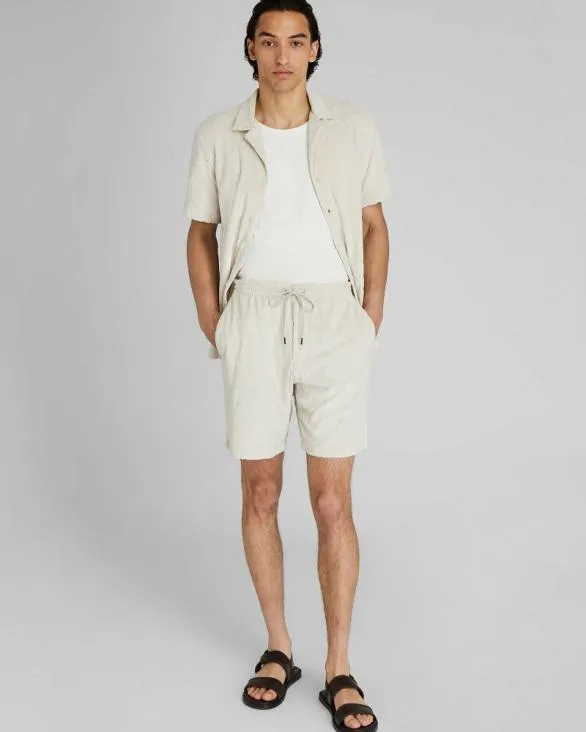Club Monaco Shorts Jacquard Toweling Short Light Khaki 8211 Men