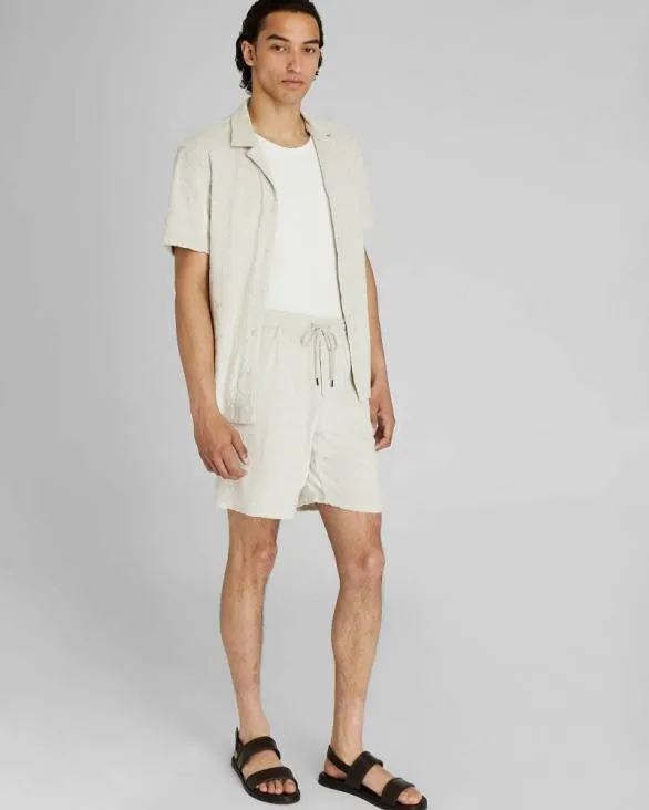 Club Monaco Shorts Jacquard Toweling Short Light Khaki 8211 Men