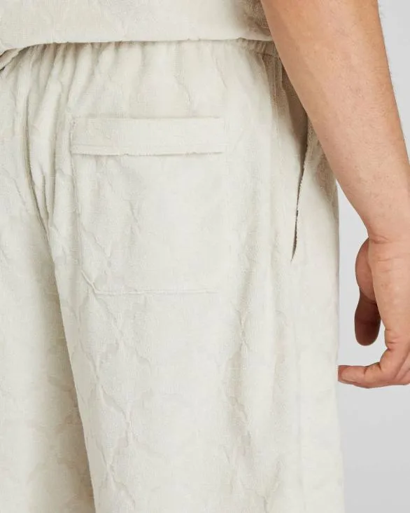 Club Monaco Shorts Jacquard Toweling Short Light Khaki 8211 Men