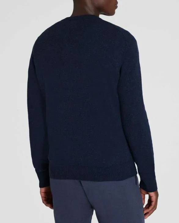 Club Monaco Sweaters Lightweight Cashmere VNeck Sweater Navy 8211 Men