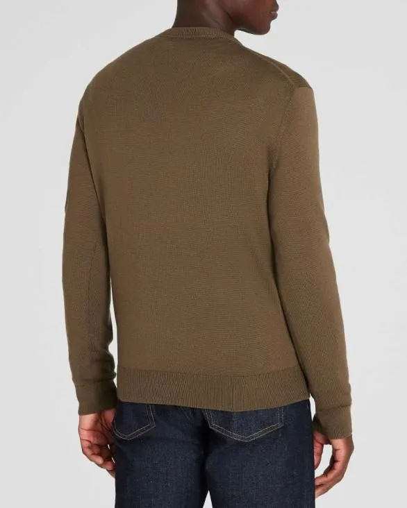 Club Monaco Sweaters Merino Crewneck Taupe 8211 Men