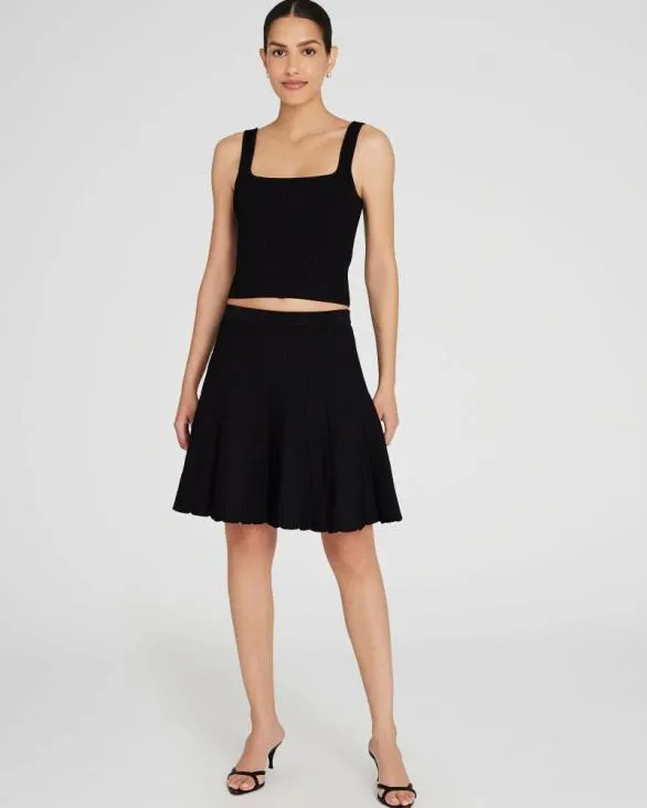 Club Monaco Sweaters Square Neck Tank Black 8211 Women