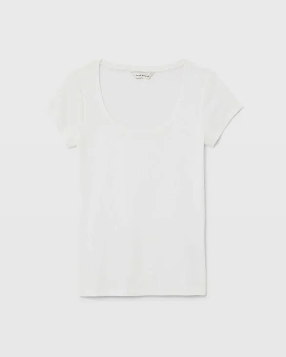 Club Monaco Tees Bowee Scoop Neck Tee White 8211 Women