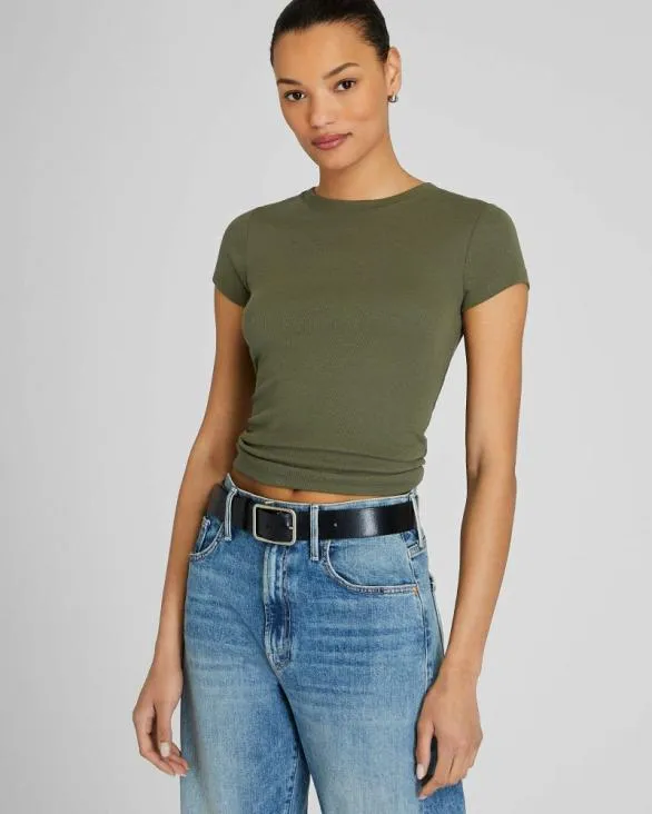 Club Monaco Tees Bowee Tee Olive 8211 Women