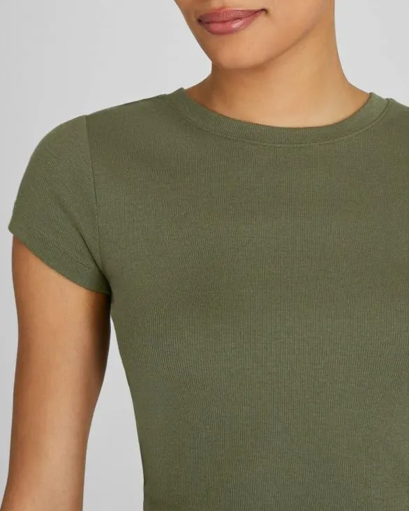 Club Monaco Tees Bowee Tee Olive 8211 Women