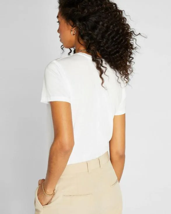 Club Monaco Tees Leary Tee White 8211 Women