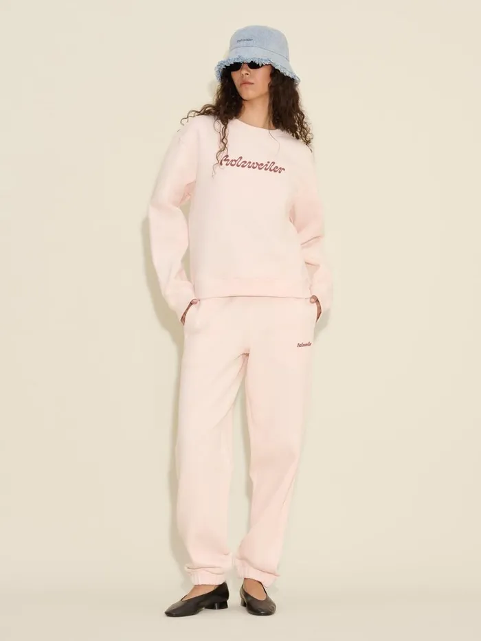 Coords Sets Women Holzweiler Evoke Crew Lt Pink