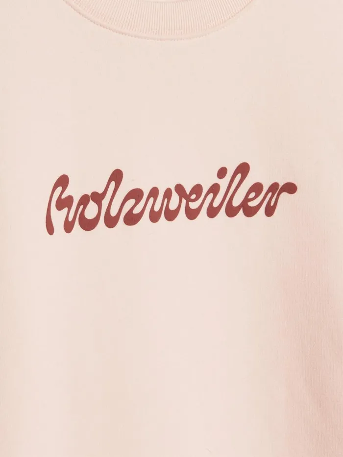 Coords Sets Women Holzweiler Evoke Crew Lt Pink