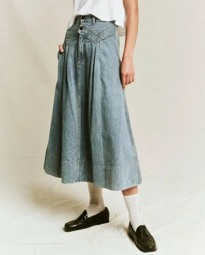 Collection The Great The Field Skirt Misty Wash