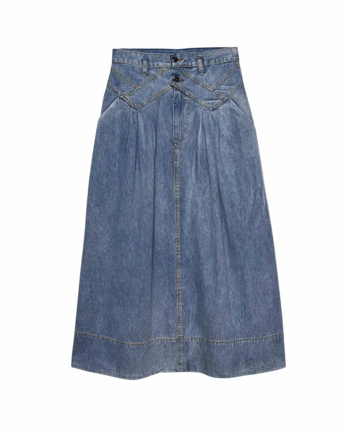Collection The Great The Field Skirt Misty Wash