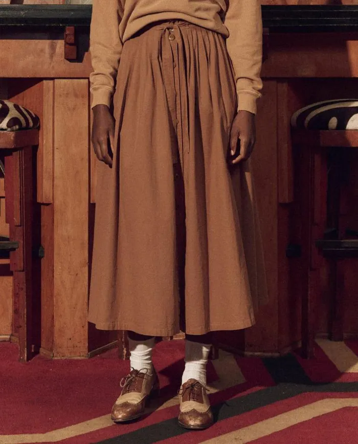 Collection The Great The Treeline Skirt Suntan