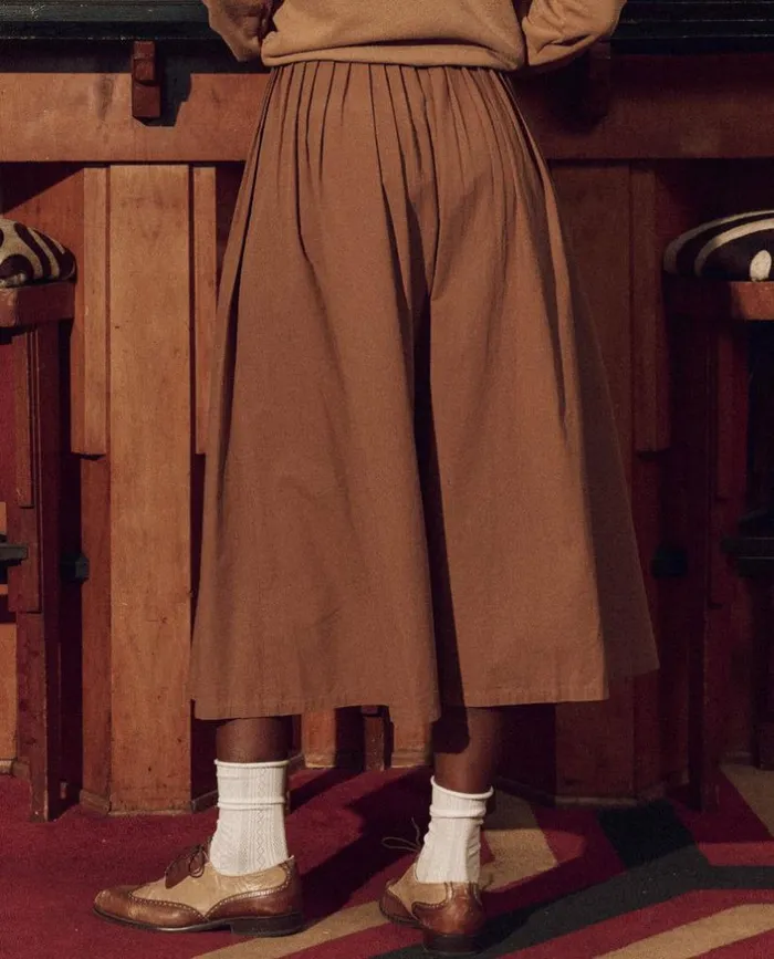 Collection The Great The Treeline Skirt Suntan
