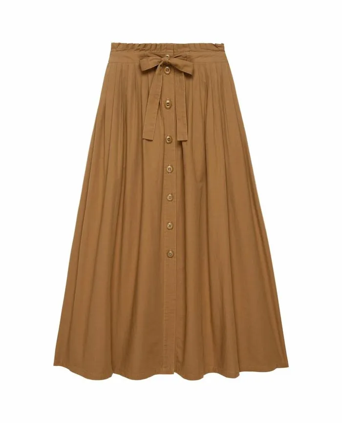 Collection The Great The Treeline Skirt Suntan
