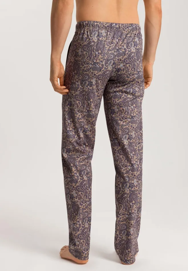 Cotton Drawstring Pajama Pants Sandy Paisley Men HANRO Pajama Bottoms