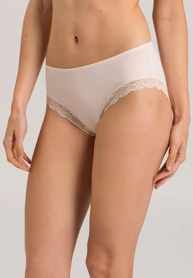 Cotton HiCut Brief Powder Women HANRO High Cut Briefs