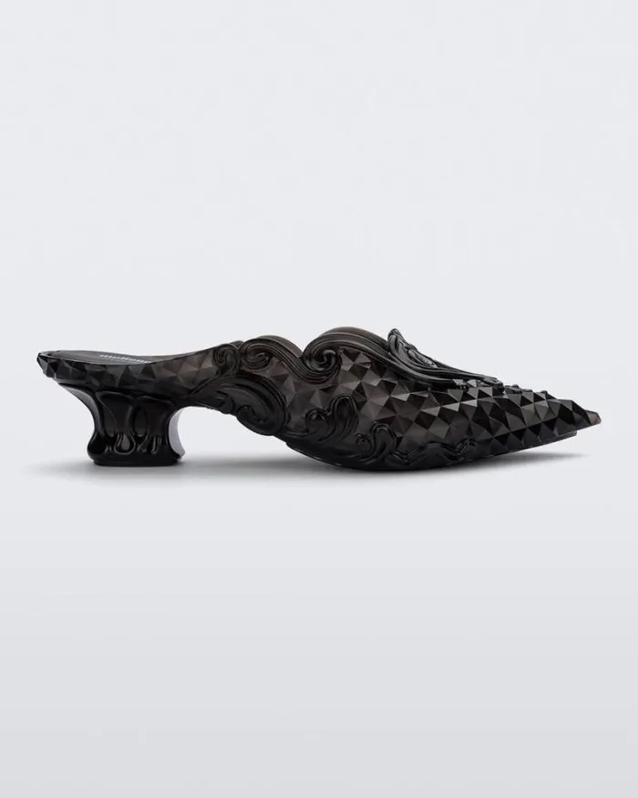 Court Shoe Clear Black Women Melissa Heels