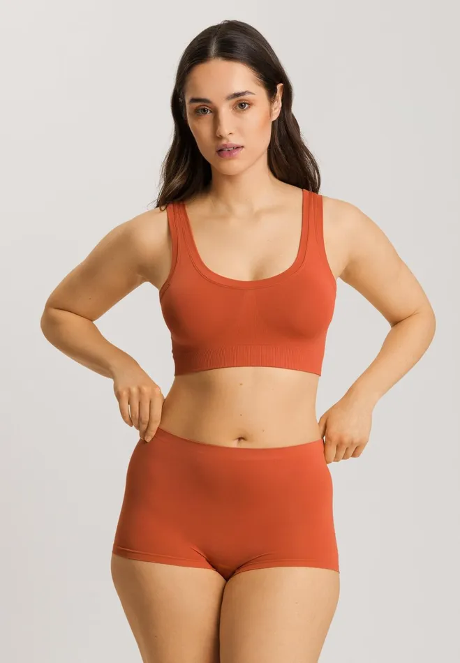 Crop Top Padded Ripe Apple Women HANRO Crop Tops
