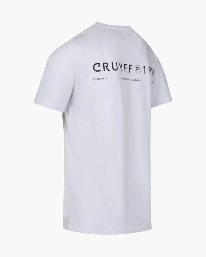 Cruyff 03979 Tee White Men TShirts and Polo039s Cruyff 03979 Tee White Men TShirts and Polo039s