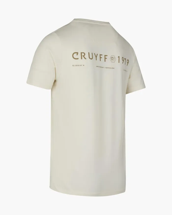 Cruyff 03979 Tee Whiteorange Men TShirts and Polo039s Cruyff 03979 Tee Whiteorange Men TShirts and Polo039s