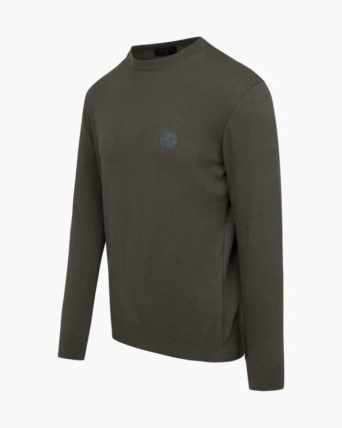 Cruyff Basco Jumper Green Men Sweats and Hoodies Cruyff Basco Jumper Green Men Sweats and Hoodies