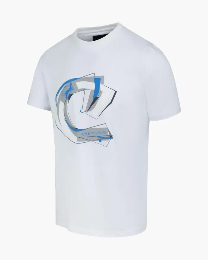 Cruyff CTee White Men TShirts and Polo039s Cruyff CTee White Men TShirts and Polo039s