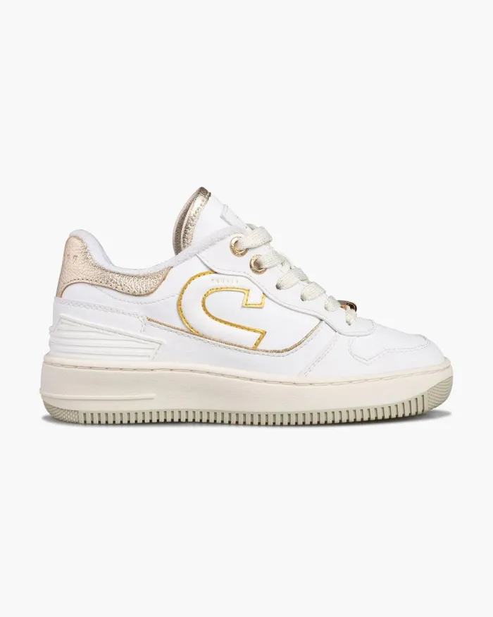 Cruyff Campo Low Whitegold Junior Sneakers
