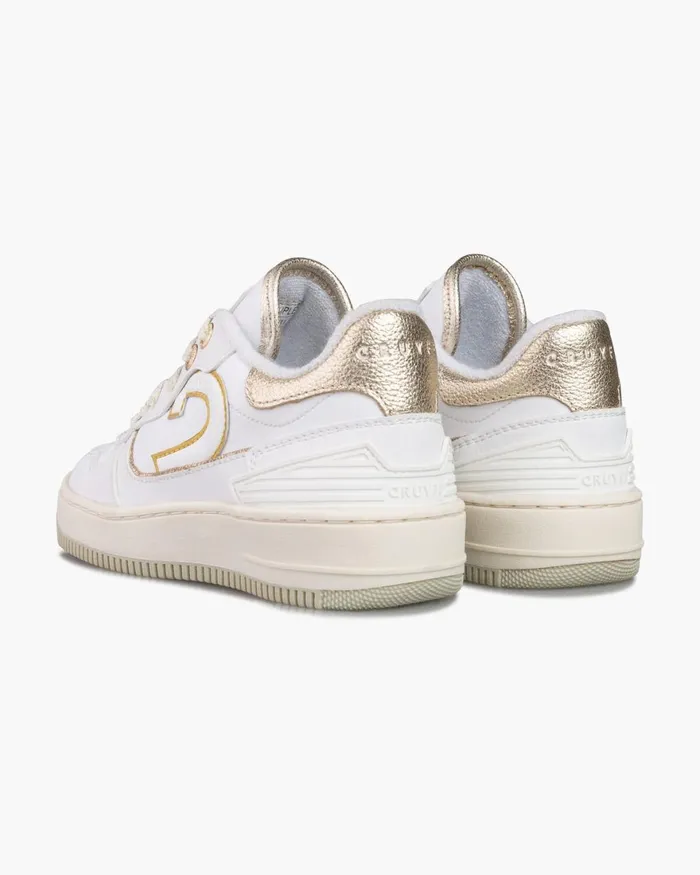 Cruyff Campo Low Whitegold Junior Sneakers Cruyff Campo Low Whitegold Junior Sneakers