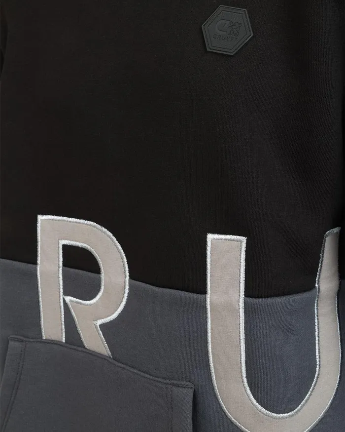 Cruyff Cruyff Hoodie Black Junior Sweats and Hoodies Cruyff Cruyff Hoodie Black Junior Sweats and Hoodies