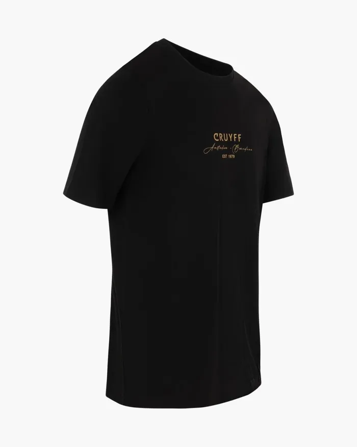 Cruyff Gudad Gold Tee Blackgold Men TShirts and Polo039s Cruyff Gudad Gold Tee Blackgold Men TShirts and Polo039s