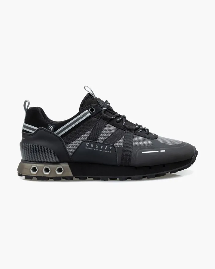 Cruyff Interlace HexTech Montserrat Black Men Sneakers