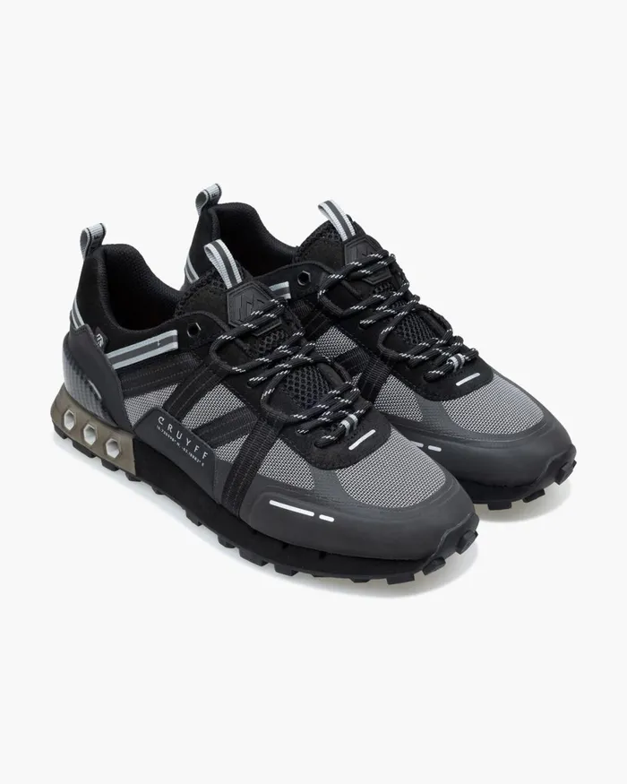 Cruyff Interlace HexTech Montserrat Black Men Sneakers Cruyff Interlace HexTech Montserrat Black Men Sneakers