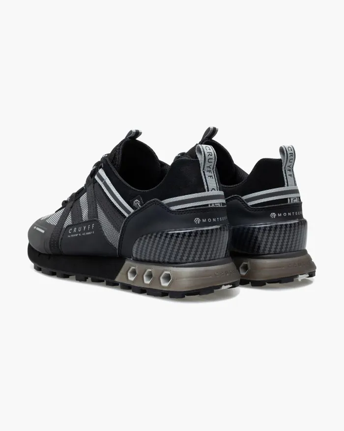 Cruyff Interlace HexTech Montserrat Black Men Sneakers Cruyff Interlace HexTech Montserrat Black Men Sneakers
