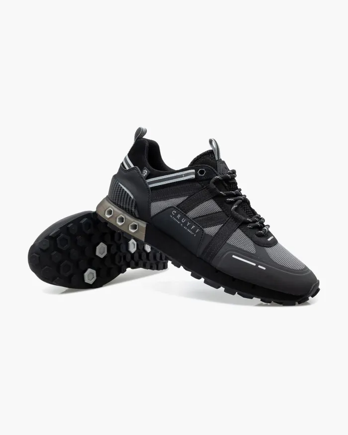 Cruyff Interlace HexTech Montserrat Black Men Sneakers Cruyff Interlace HexTech Montserrat Black Men Sneakers
