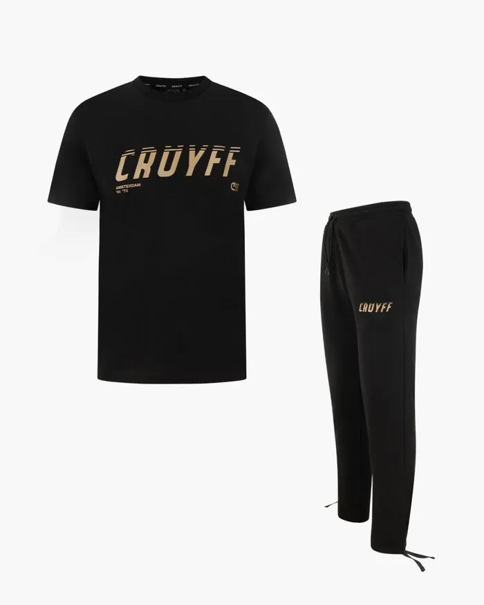 Cruyff League Tee Black Men TShirts and Polo039s