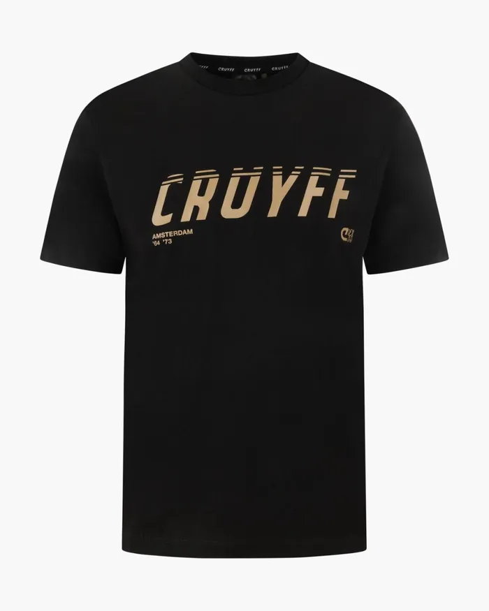 Cruyff League Tee Black Men TShirts and Polo039s Cruyff League Tee Black Men TShirts and Polo039s