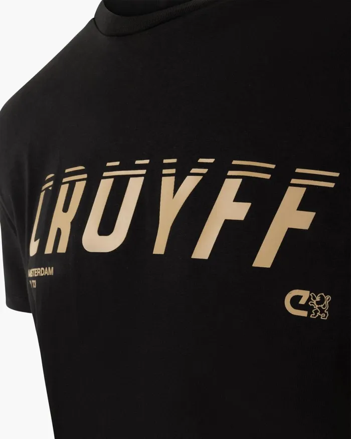 Cruyff League Tee Black Men TShirts and Polo039s Cruyff League Tee Black Men TShirts and Polo039s