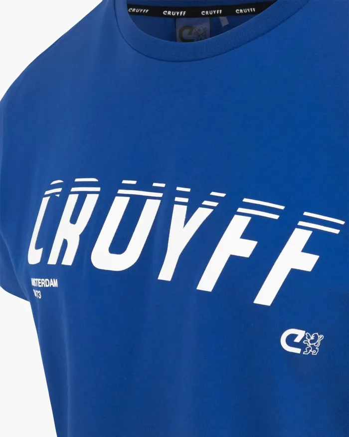 Cruyff League Tee Blue Men TShirts and Polo039s Cruyff League Tee Blue Men TShirts and Polo039s