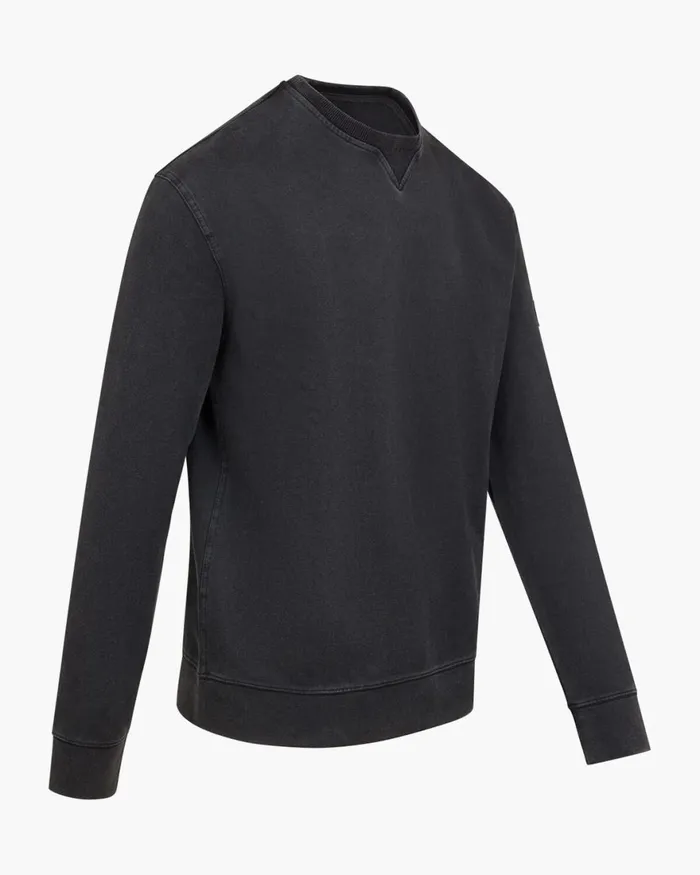 Cruyff Non Denim Crewneck Black Men Sweats and Hoodies Cruyff Non Denim Crewneck Black Men Sweats and Hoodies
