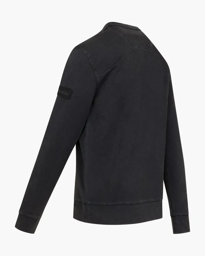 Cruyff Non Denim Crewneck Black Men Sweats and Hoodies Cruyff Non Denim Crewneck Black Men Sweats and Hoodies