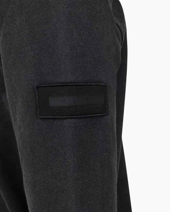 Cruyff Non Denim Crewneck Black Men Sweats and Hoodies Cruyff Non Denim Crewneck Black Men Sweats and Hoodies