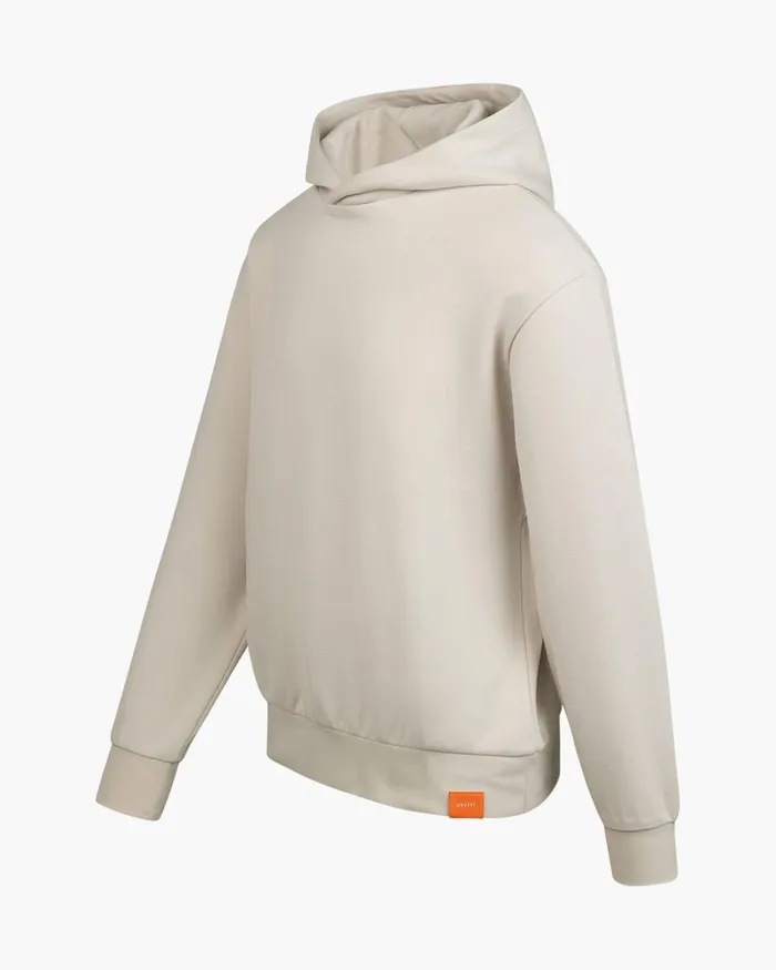 Cruyff Pique Hoodie Crme Men Sweats and Hoodies Cruyff Pique Hoodie Crme Men Sweats and Hoodies