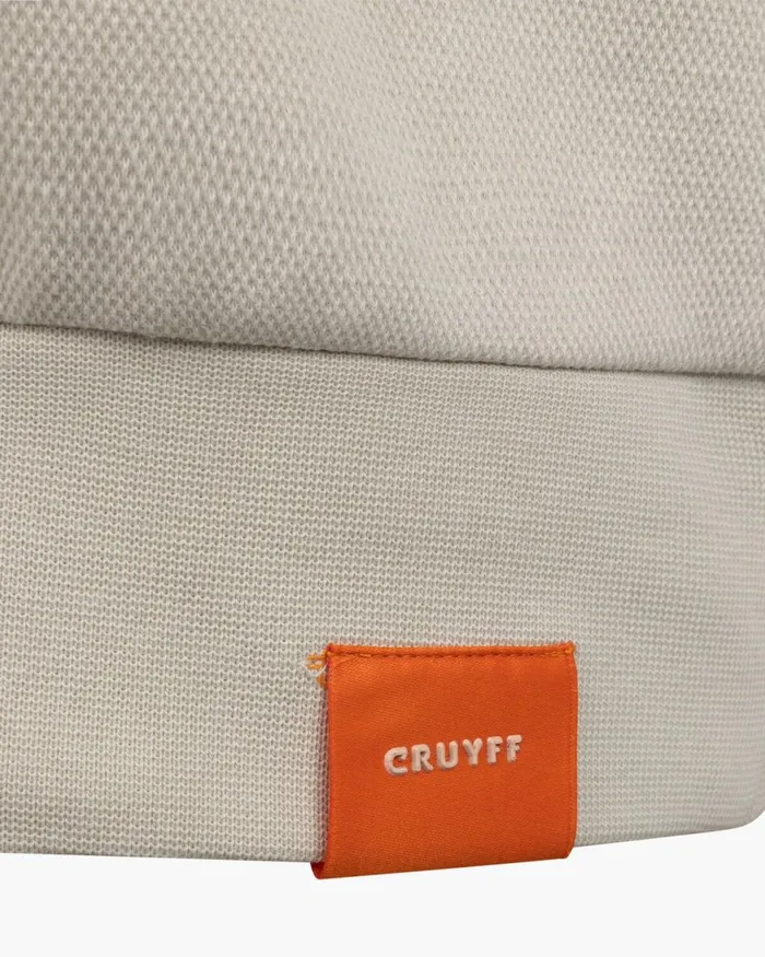 Cruyff Pique Hoodie Crme Men Sweats and Hoodies Cruyff Pique Hoodie Crme Men Sweats and Hoodies