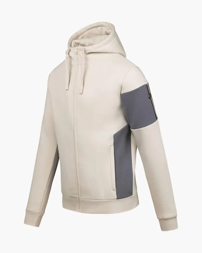 Cruyff Torch Tracktop Whitegold Men Sweats and Hoodies Cruyff Torch Tracktop Whitegold Men Sweats and Hoodies