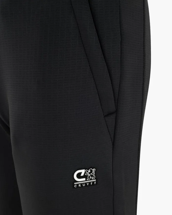Cruyff Vital Trousers Black Junior Bottoms